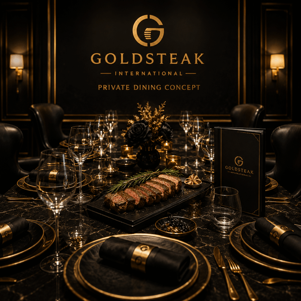 GOLDSTEAK Private Dining Concept