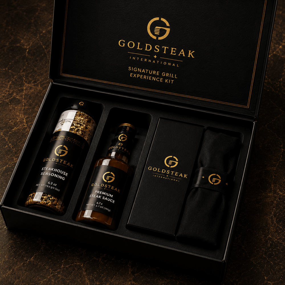 GOLDSTEAK Signature Grill Experience Kit